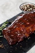 Côtes levées BBQ miel & ail de La Fumerie 350 g