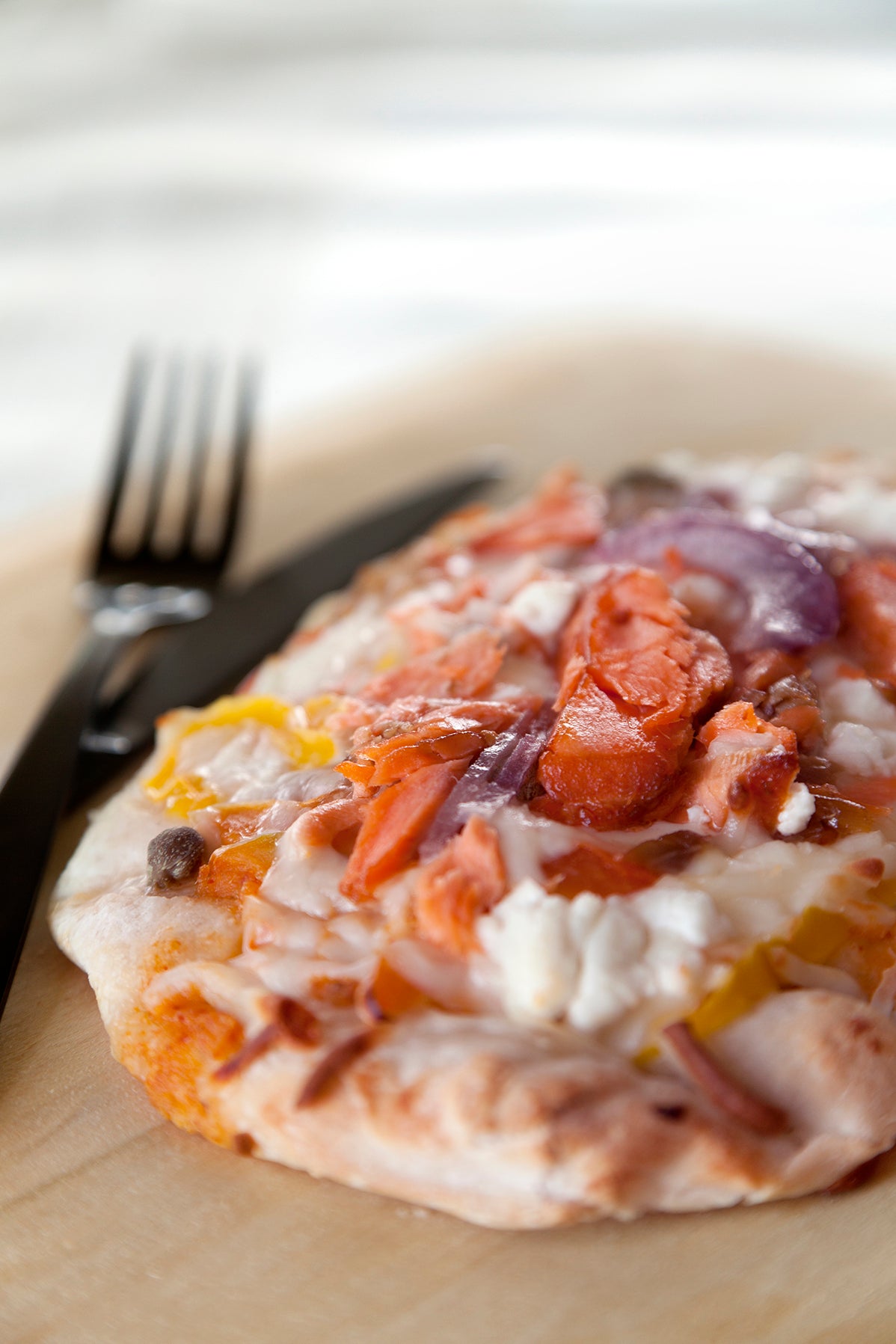 Pizza à la truite fumée 400 g