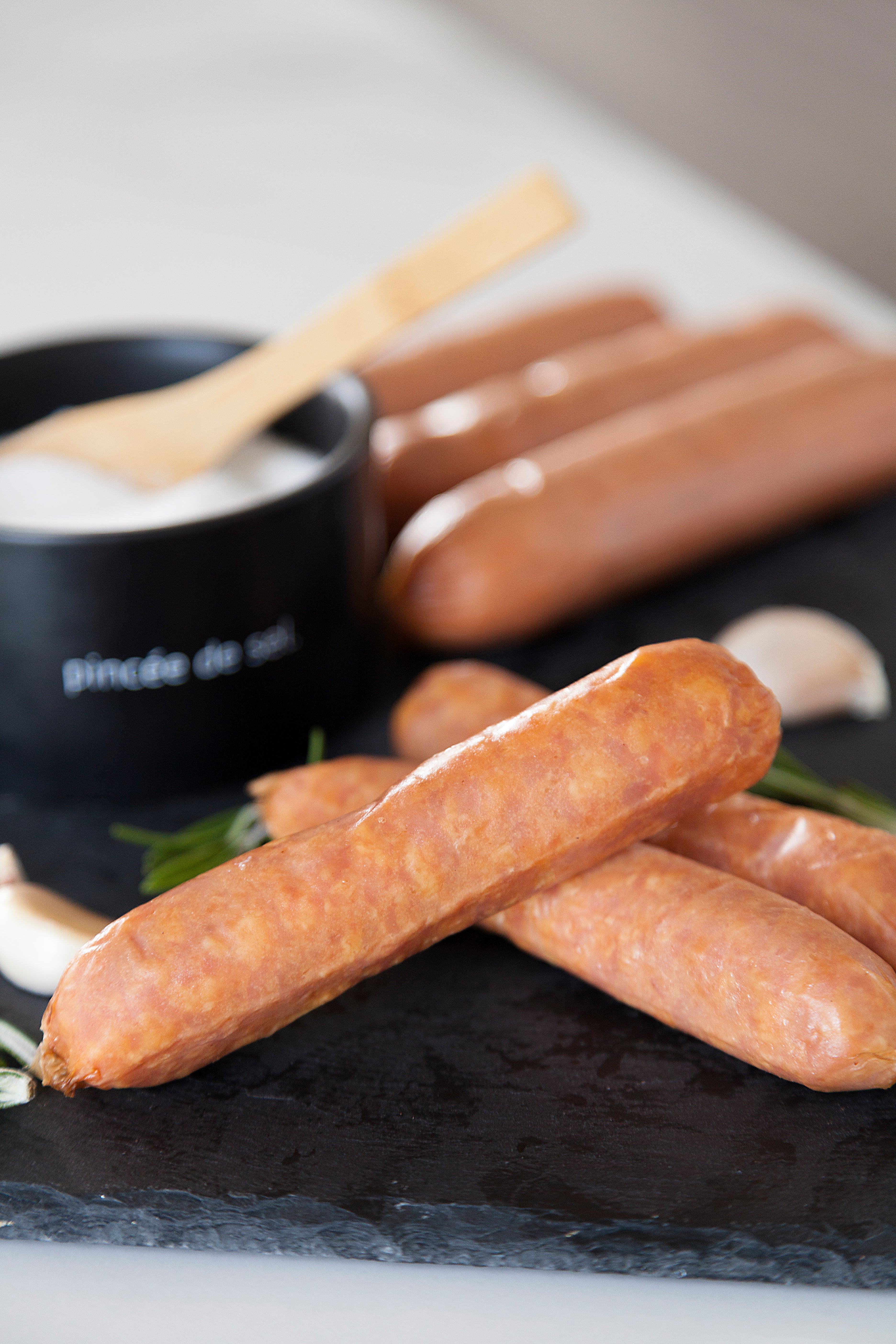 Saucisse au bacon et fromage 200g