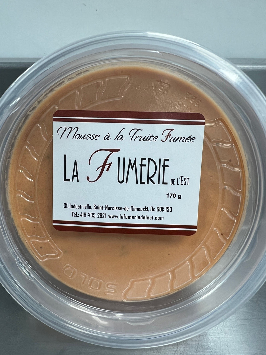 Mousse à la truite fumée 170g